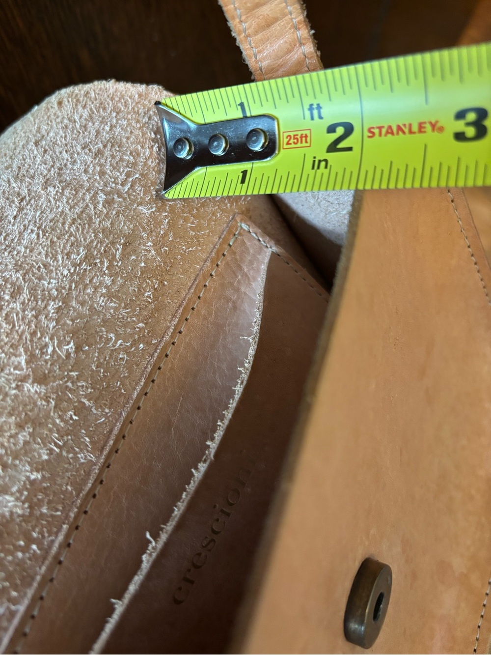 Crescioni Leather Shoulder / Crossbody Bag - Picture 11 of 11